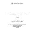 “IMF Lending: Who is chosen, what are the effects?”
Journal of Monetary Economics