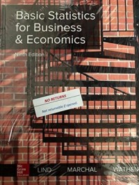 Basic Statistics For Business And Economics