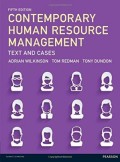 Contemporary Human Resource Management