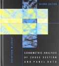 Econometric Analysis of Cross Section and Panel Data