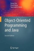 Object-Oriented Programming and Java