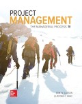 PROJECT MANAGEMENT THE MANAGERIAL PROCESS, 7th edition