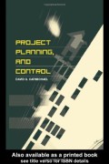 Project Planning, and Control