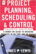 Project Planning Scheduling & Control