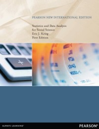 Statistics and Data Analysis for Social Science
