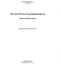 The Côte d’Ivoìre living standards study, LSMS Working Paper 26