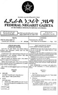 Value Added Tax Proclamation No. 285/2002